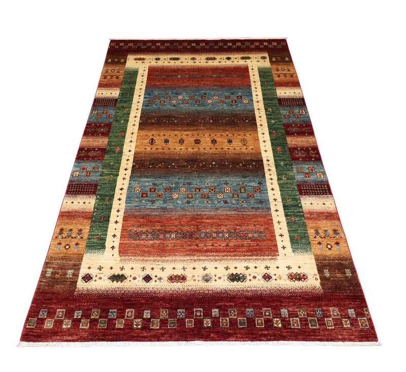 Ziegler Teppich 172 x 278 cm - dunkelrot