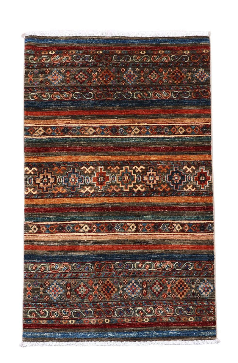 Ziegler Teppich 81 x 126 cm - mehrfarbig