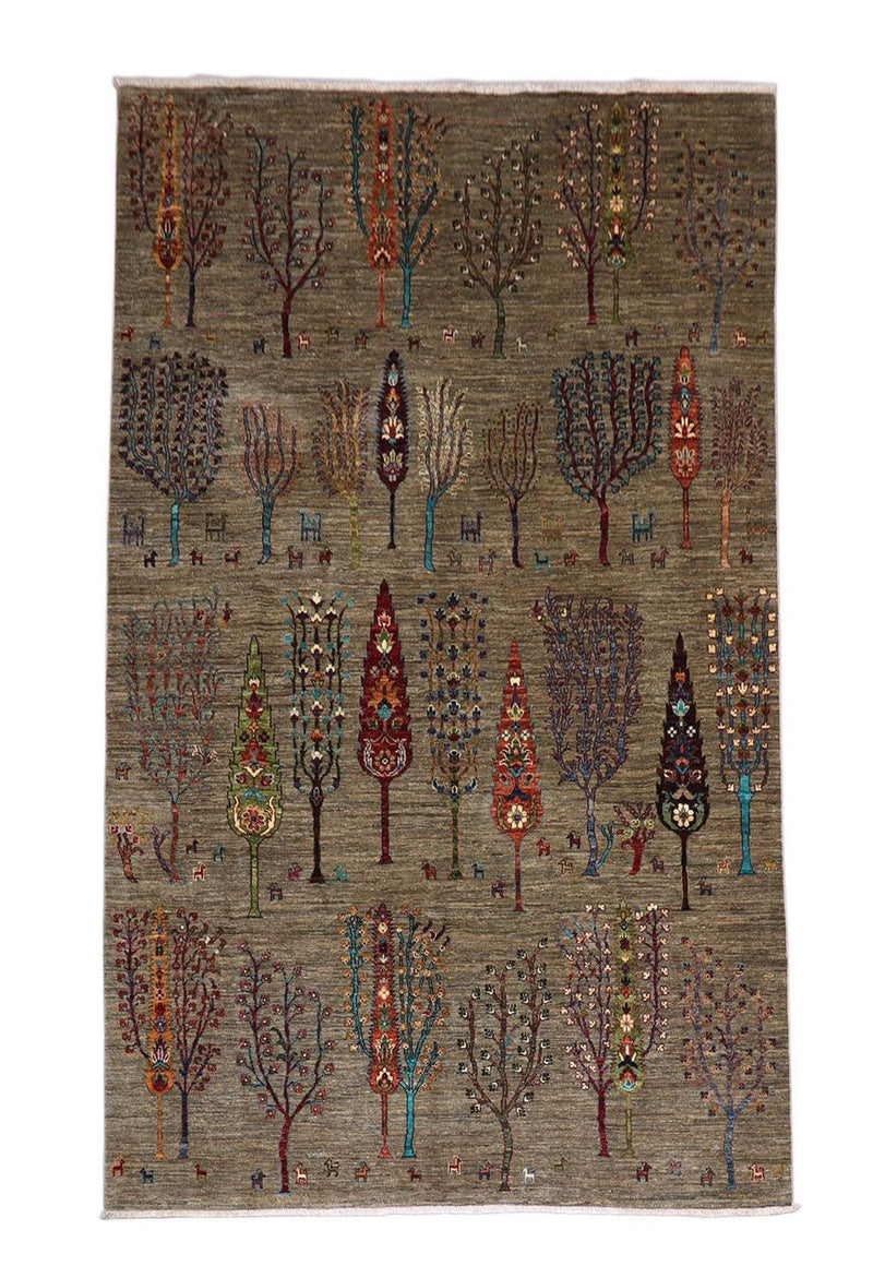 Ziegler Teppich 207 x 302 cm - olivgrün