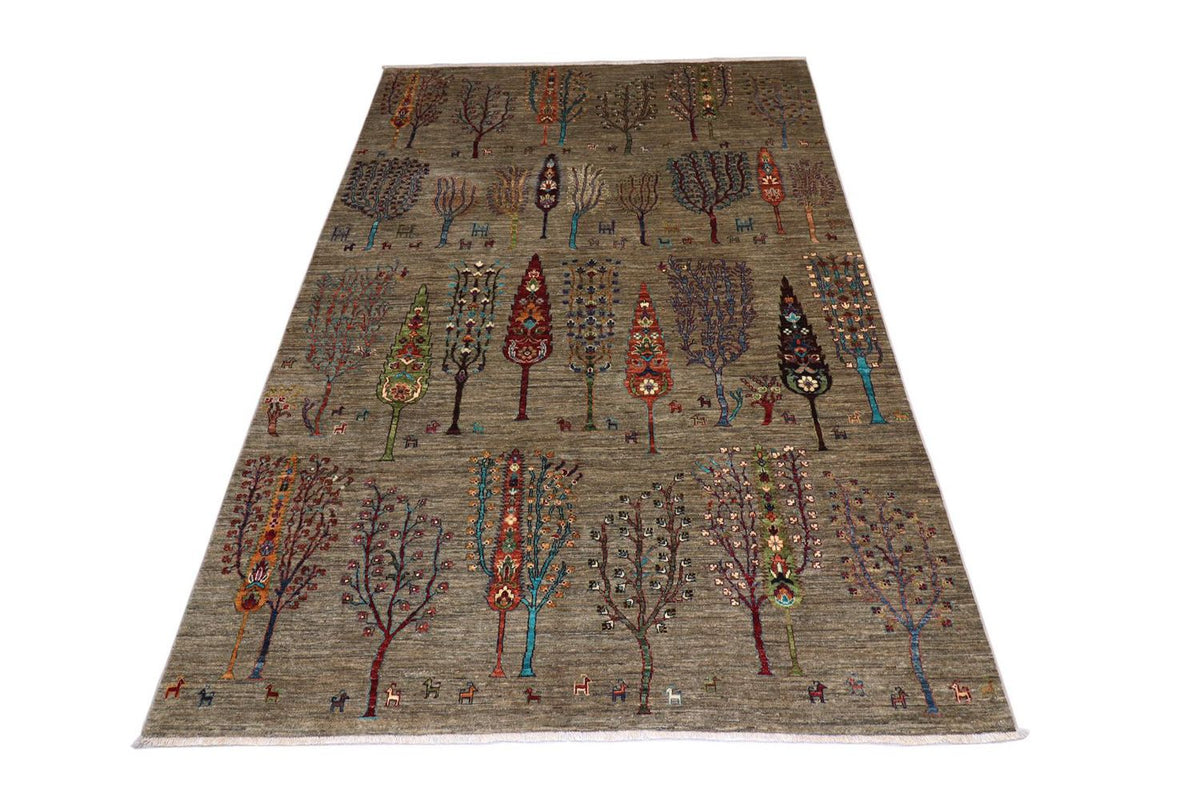 Ziegler Teppich 207 x 302 cm - olivgrün