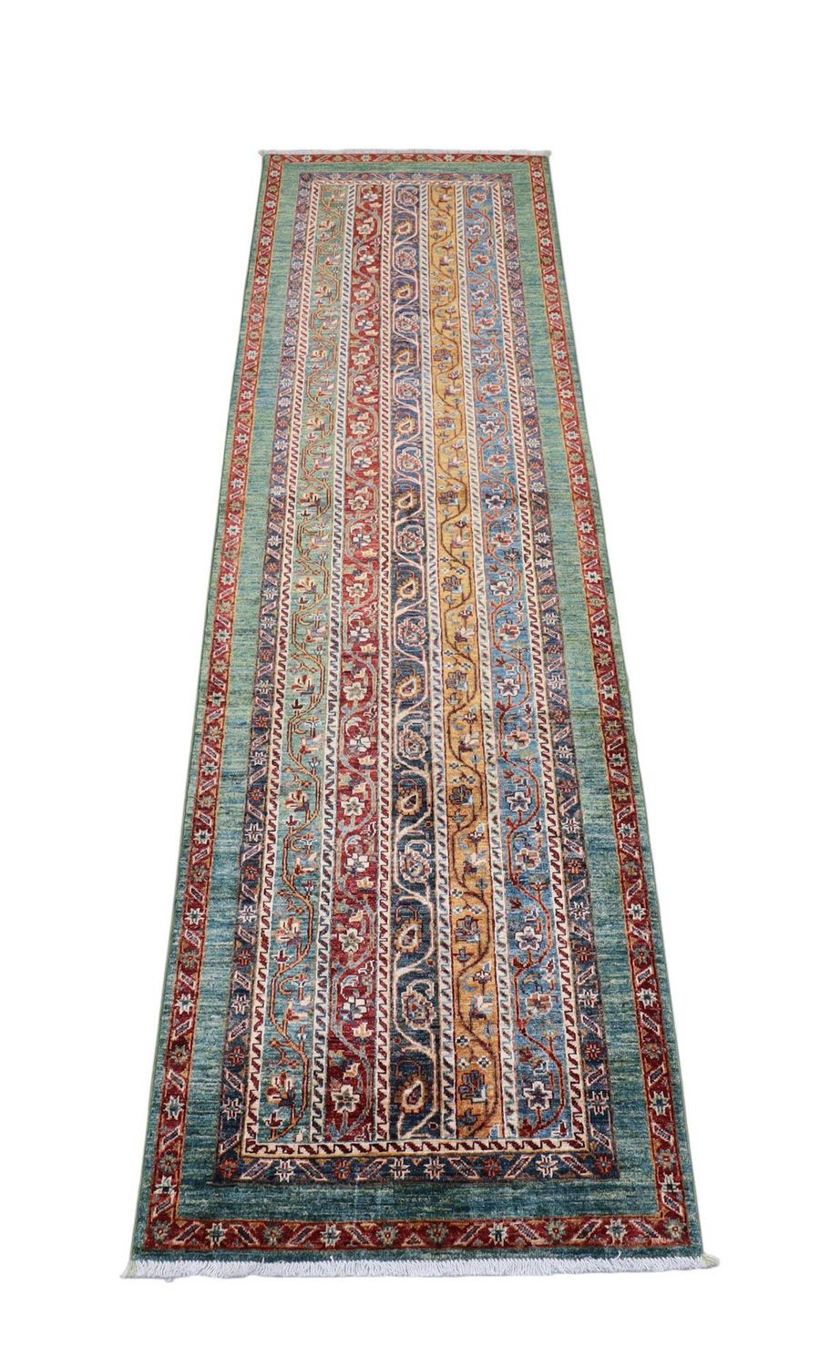 Ziegler Teppich 84 x 299 cm - mehrfarbig
