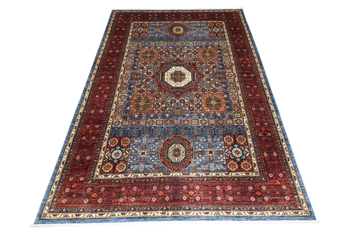 Ziegler Teppich 206 x 313 cm - petrolblau