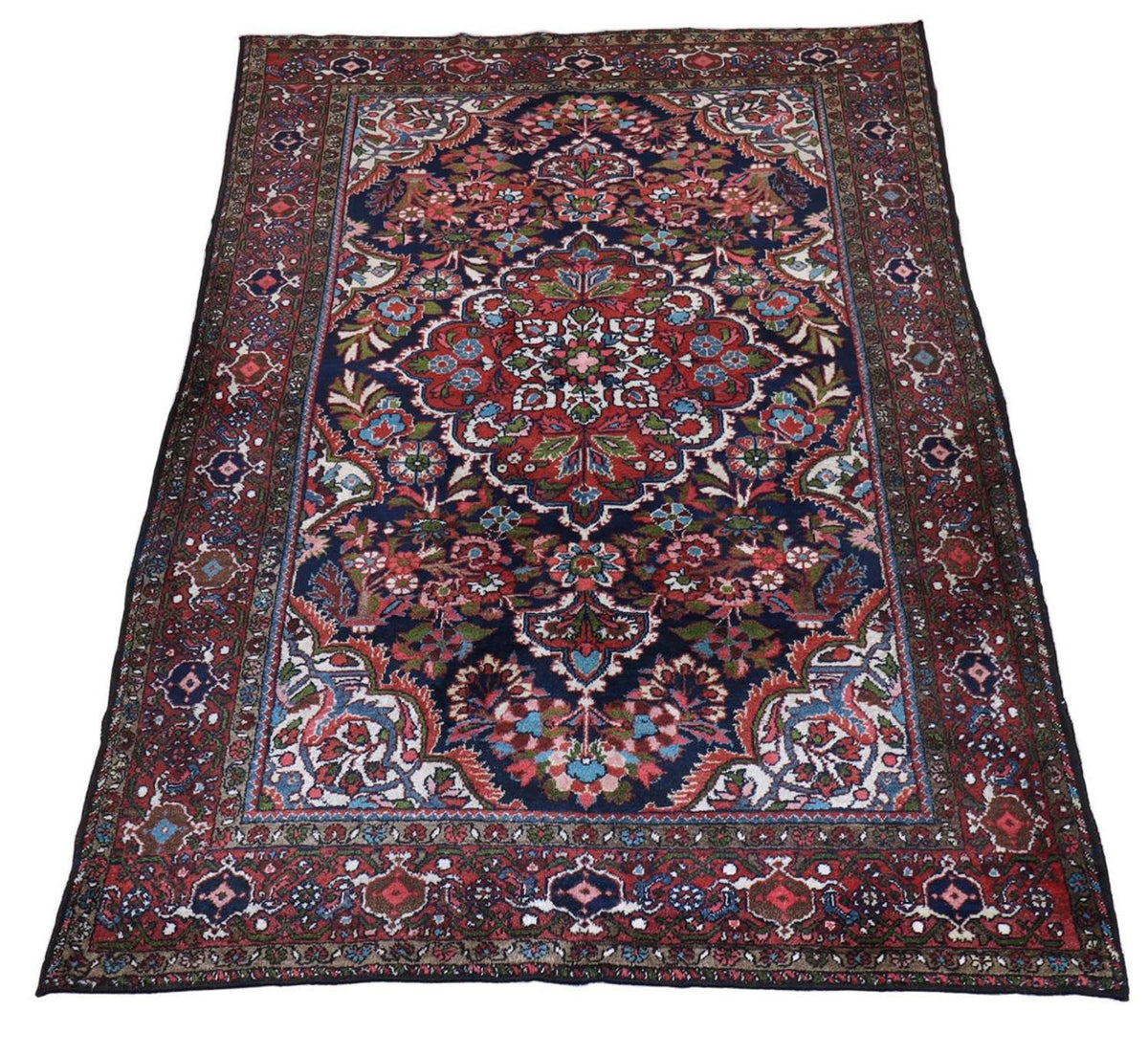 Perserteppich - Nomadic 142 x 205 cm - dunkelblau