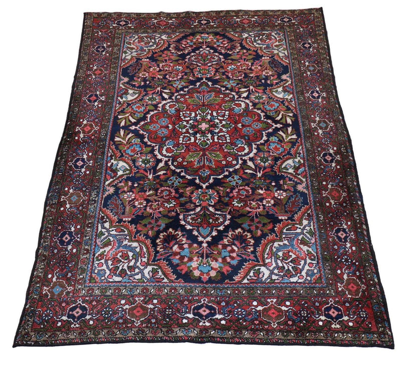 Perserteppich - Nomadic 142 x 205 cm - dunkelblau