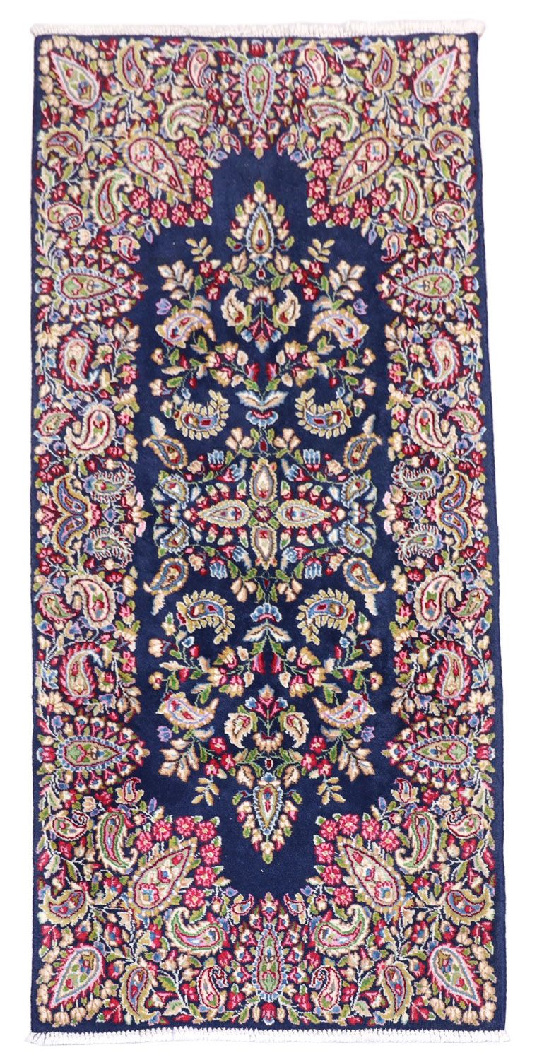 Perserteppich - Classic 89 x 186 cm - dunkelblau