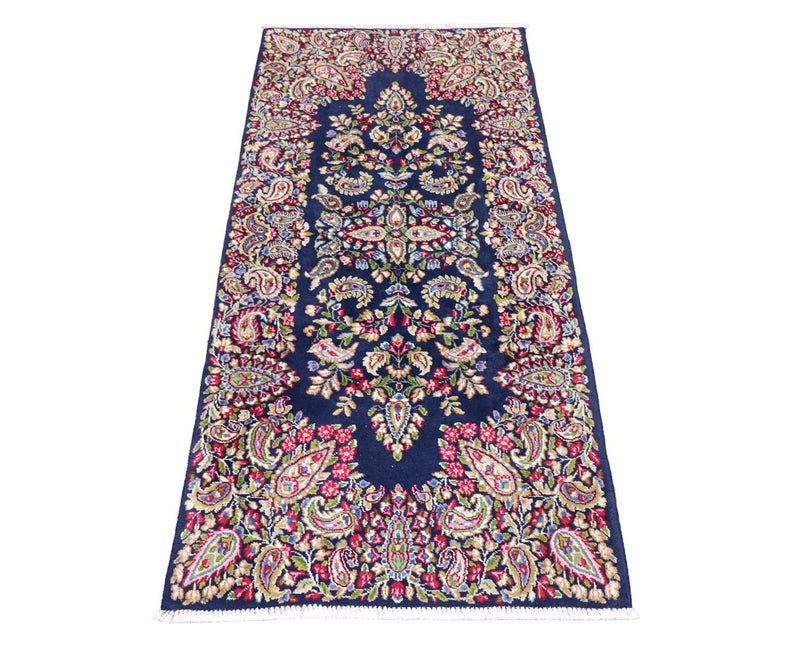 Perserteppich - Classic 89 x 186 cm - dunkelblau