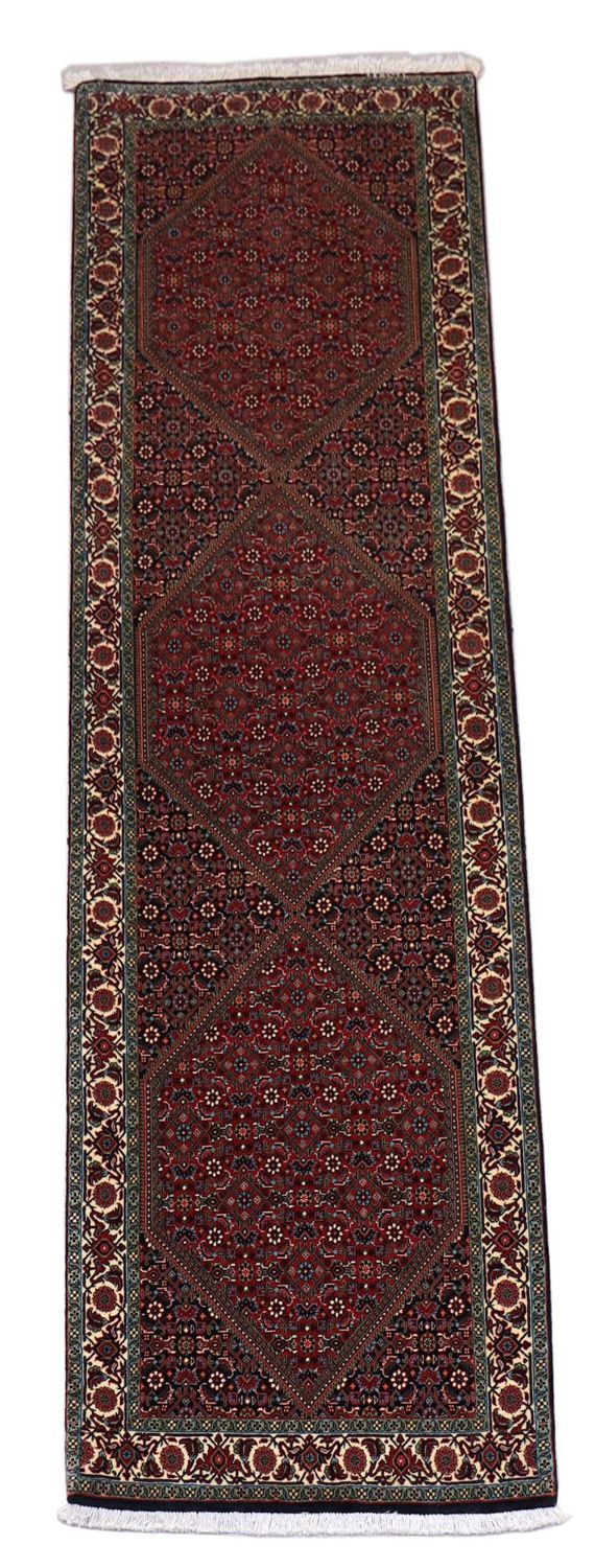 Perserteppich - Bidjar 85 x 300 cm - rot
