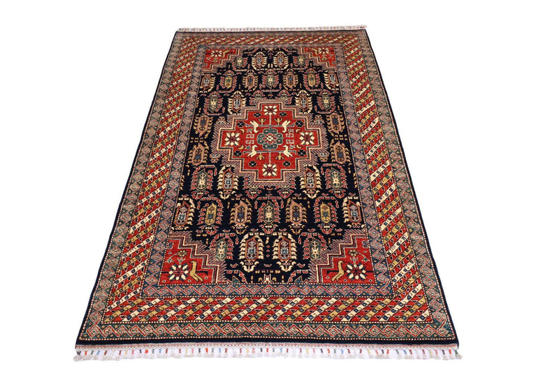 Ziegler Teppich 175 x 268 cm - dunkelblau