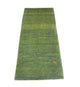 Gabbeh Teppich - Perser 84 x 233 cm - grün