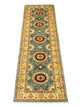 Ziegler Teppich 81 x 293 cm - blau