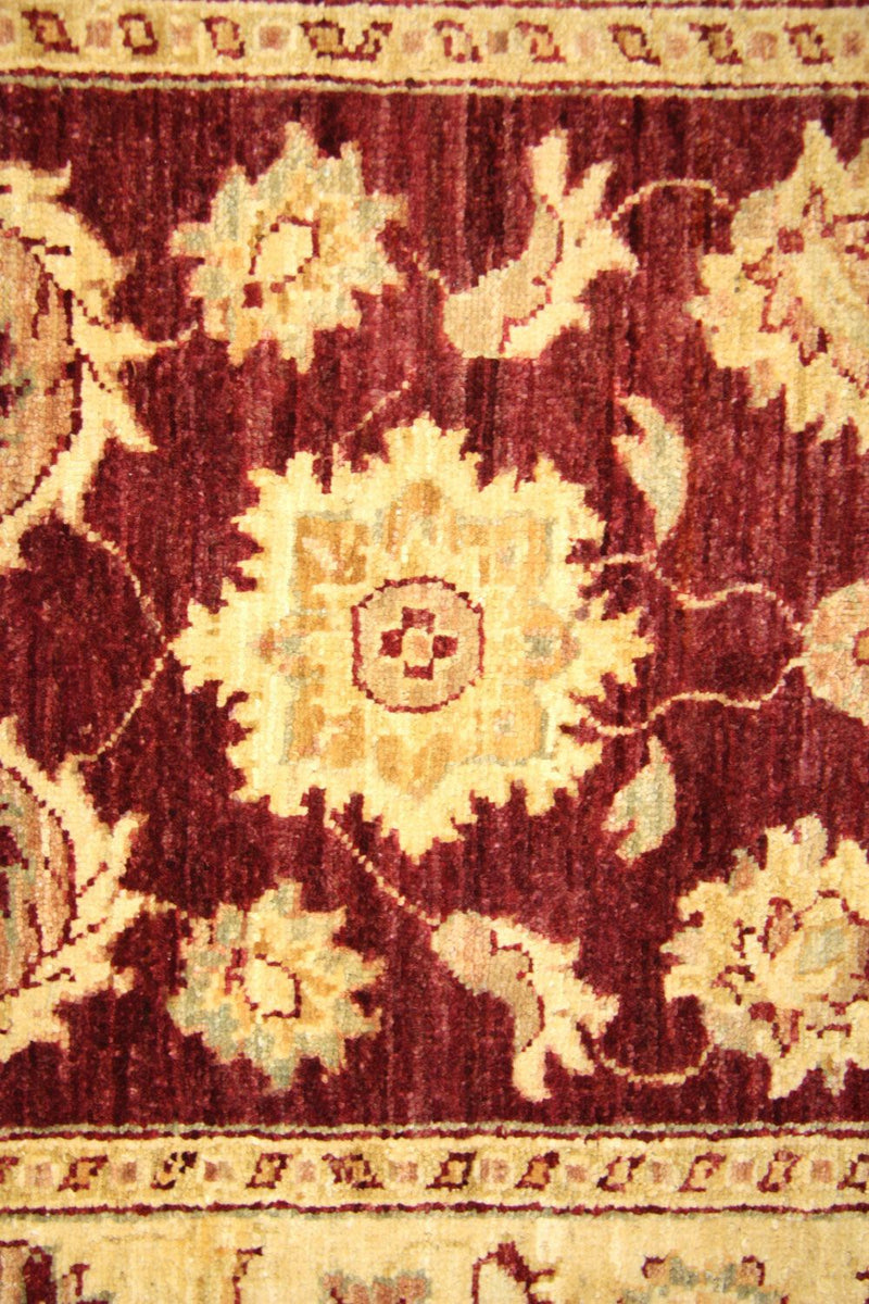 Ziegler Teppich 80 x 291 cm - rot