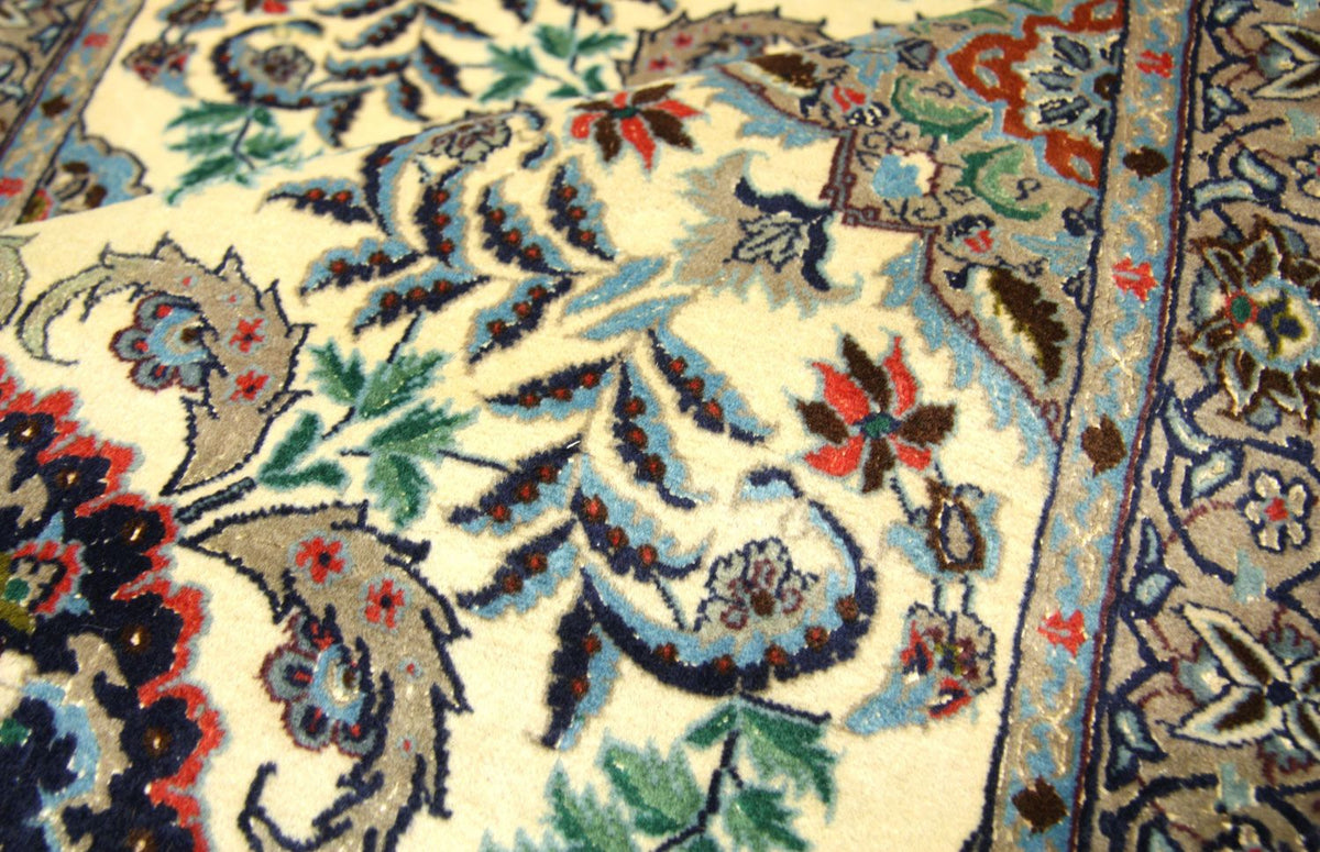 Perserteppich - Isfahan - Premium 80 x 305 cm - beige