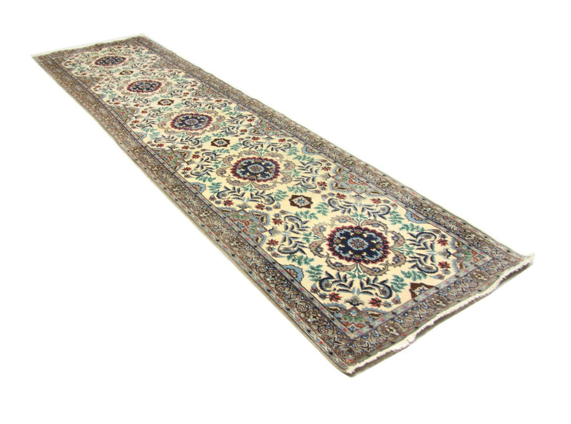 Perserteppich - Isfahan - Premium 80 x 305 cm - beige