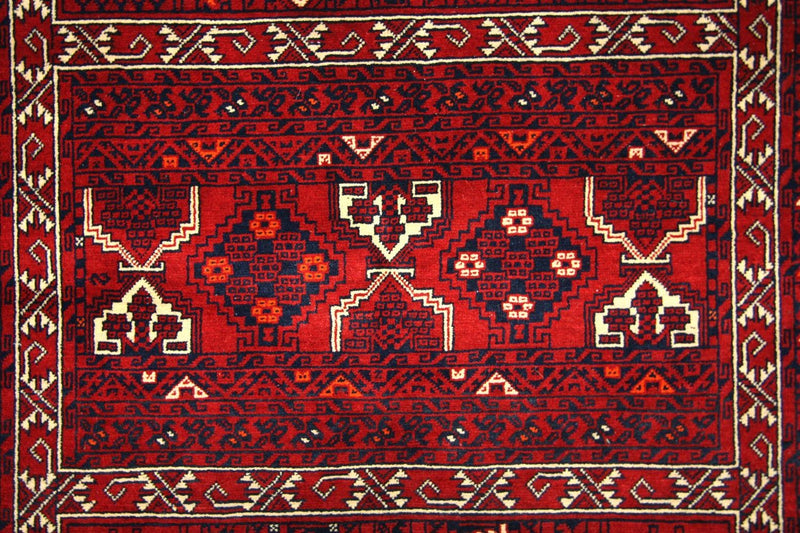 Afghan Teppich 166 x 250 cm - rot