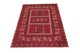 Afghan Teppich 170 x 250 cm - rot