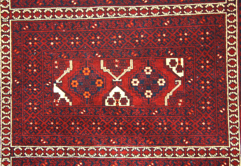 Afghan Teppich 163 x 246 cm - rot