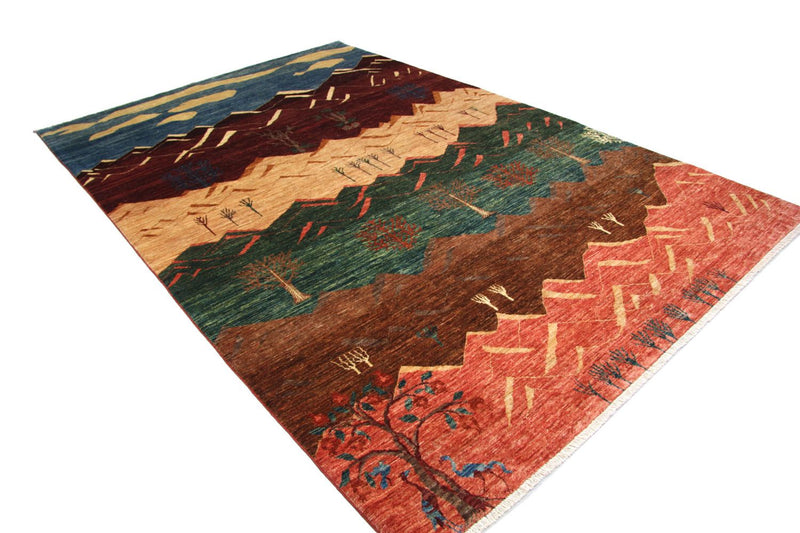 Ziegler Teppich - Modern 201 x 302 cm - mehrfarbig