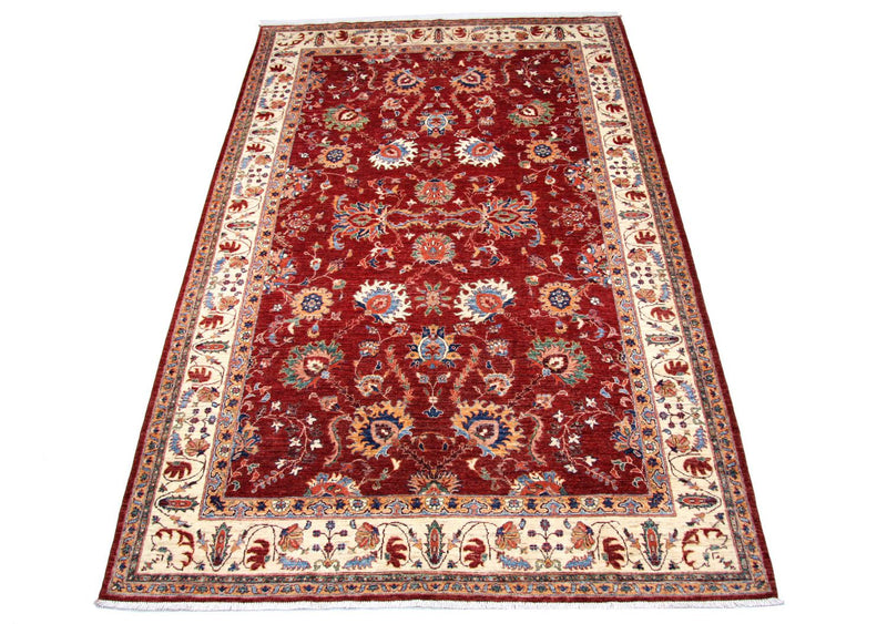 Ziegler Teppich 205 x 311 cm - rot
