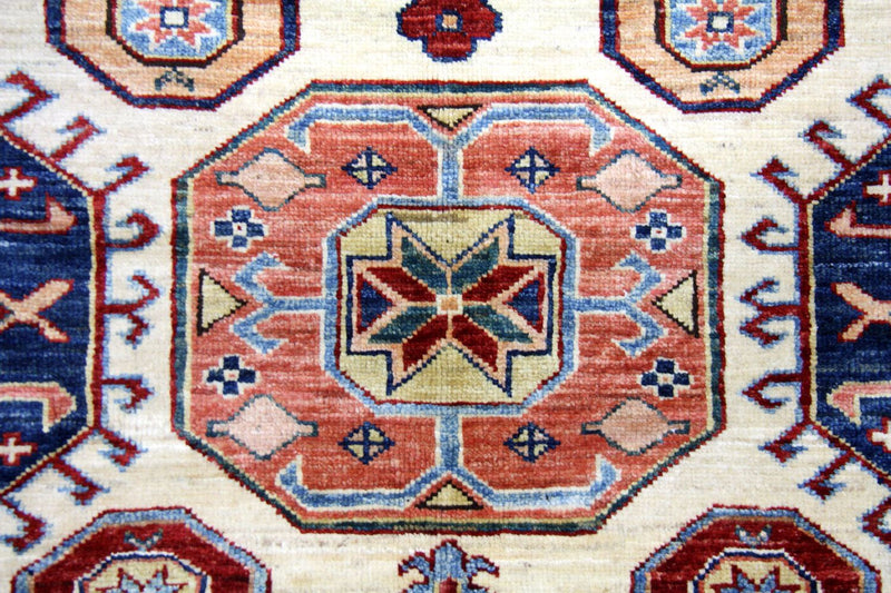 Ziegler Teppich - Kazak 193 x 202 cm - beige