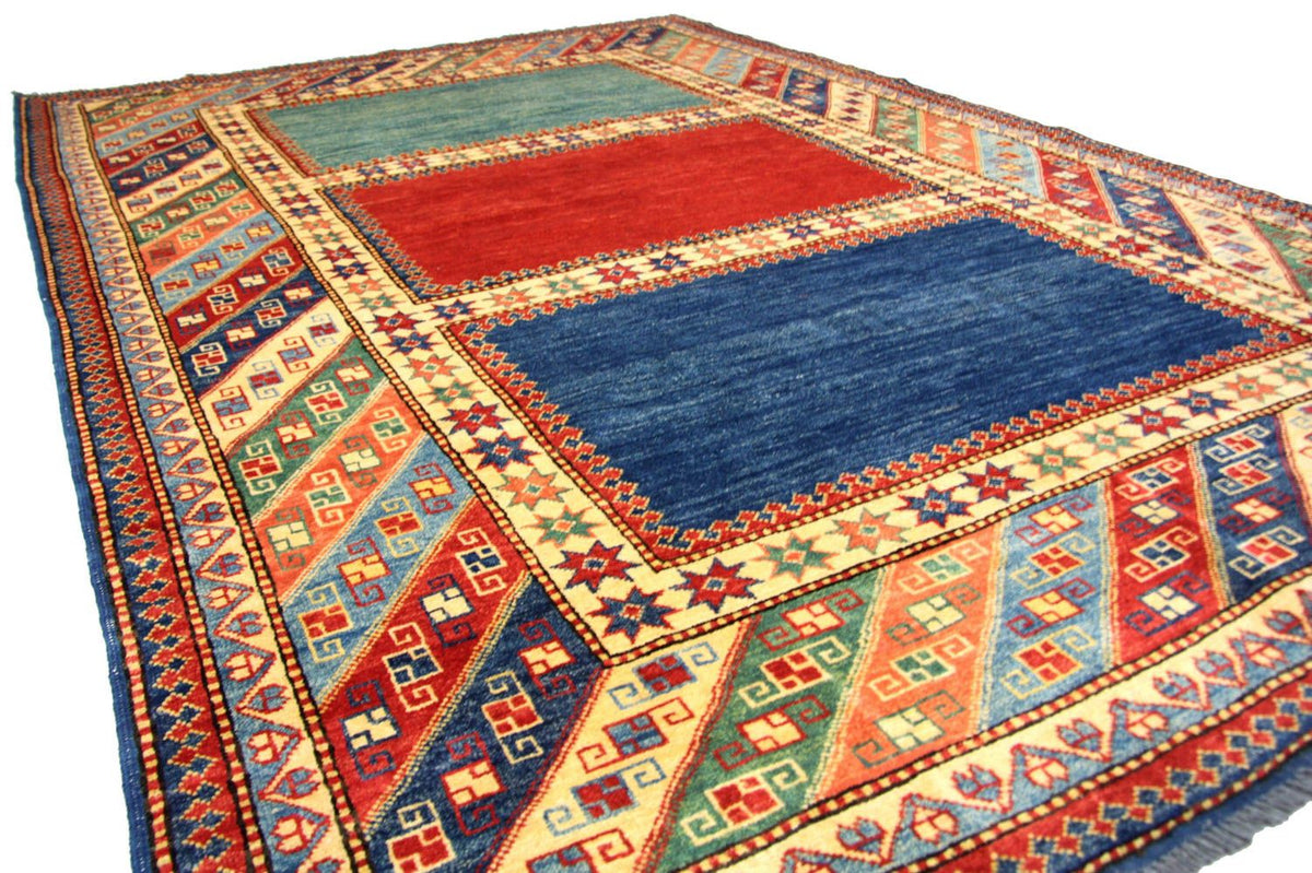 Ziegler Teppich - Kazak 202 x 245 cm - mehrfarbig