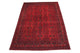 Afghan Teppich - Kunduz 207 x 290 cm - rot
