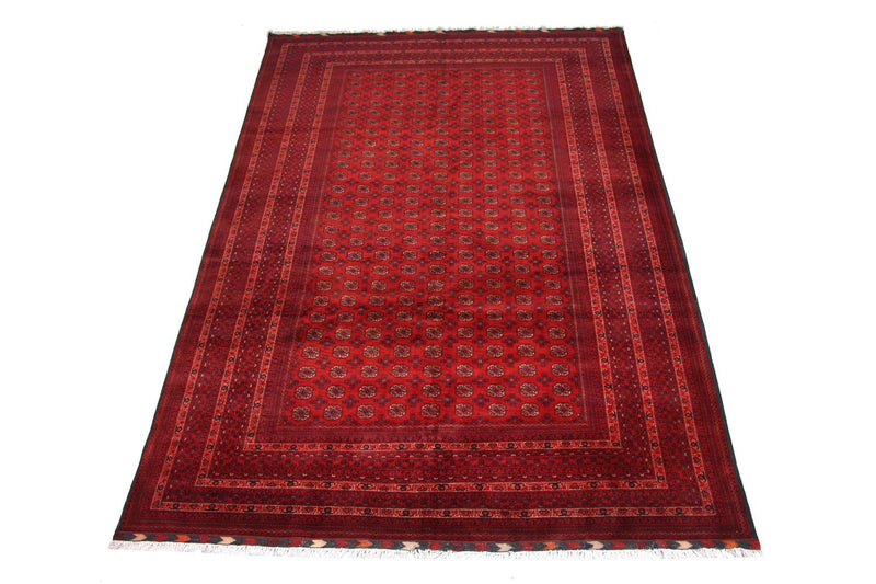 Afghan Teppich - Buchara 192 x 293 cm - rot