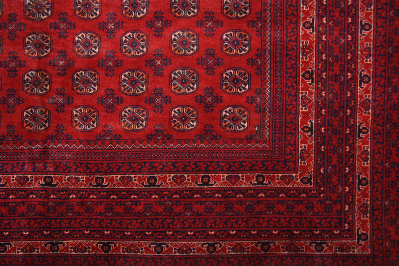 Afghan Teppich - Buchara 192 x 293 cm - rot
