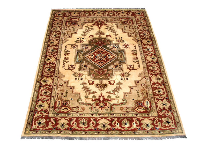 Ziegler Teppich 186 x 267 cm - beige