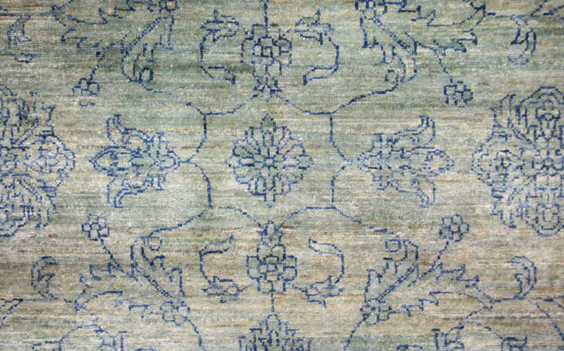 Ziegler Teppich - Modern 202 x 292 cm - blau