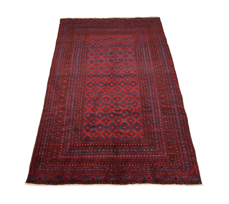 Belutsch Teppich 158 x 286 cm - rot
