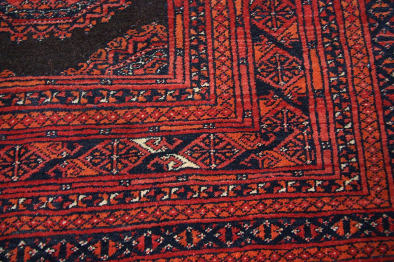 Afghan Teppich - Buchara 198 x 275 cm - rot