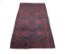Belutsch Teppich 136 x 270 cm - blau