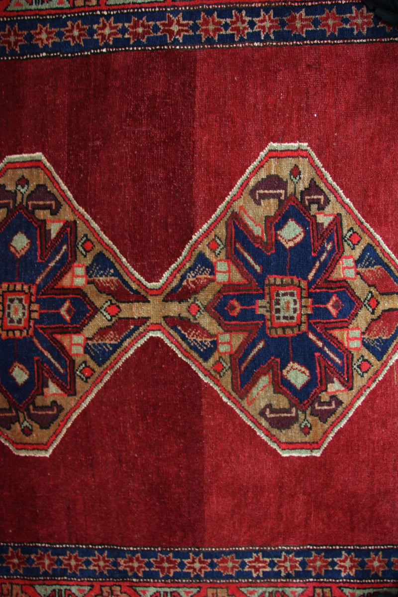 Perserteppich - Nomadic 178 x 369 cm - rot