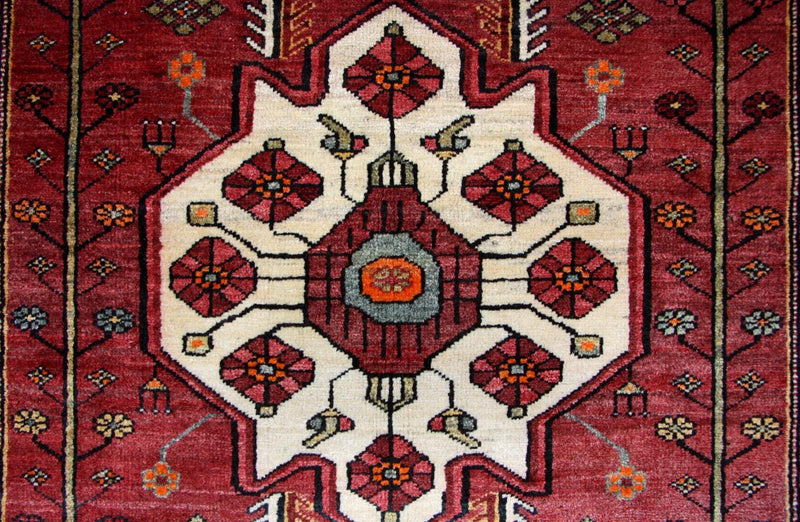 Perserteppich - Nomadic 160 x 322 cm - rot