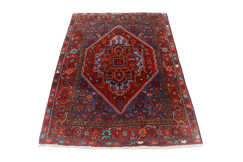 Perserteppich - Nomadic 101 x 158 cm - blau
