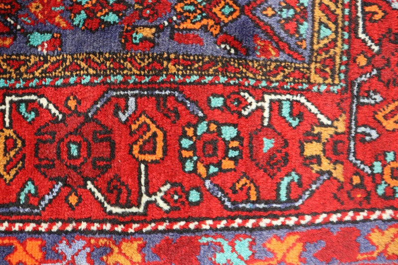 Perserteppich - Nomadic 101 x 158 cm - blau