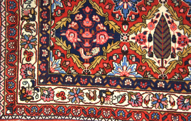 Perserteppich - Nomadic 104 x 155 cm - blau