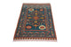 Afghan Teppich 123 x 182 cm - blau