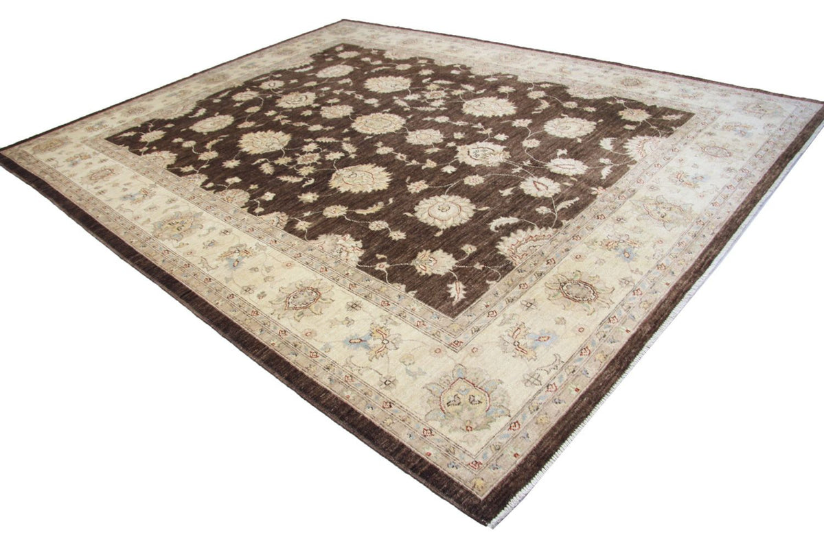 Ziegler Teppich 241 x 302 cm - braun