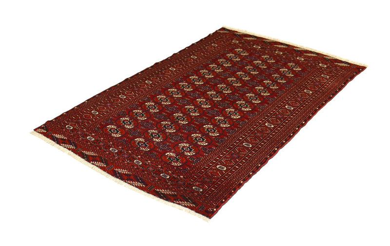 Afghan Teppich - Buchara 123 x 180 cm - rot
