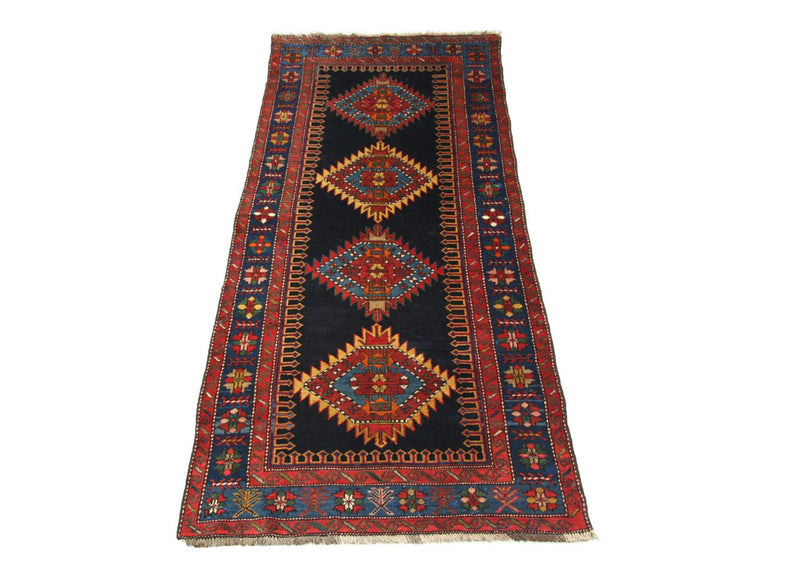 Ziegler Teppich - Kazak 110 x 268 cm - blau