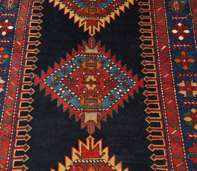 Ziegler Teppich - Kazak 110 x 268 cm - blau