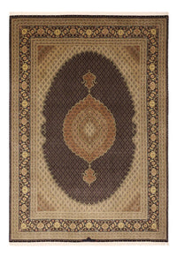 Täbriz - 50 Raj Teppich 249x350cm - Perserteppich - dunkelbraun – product image