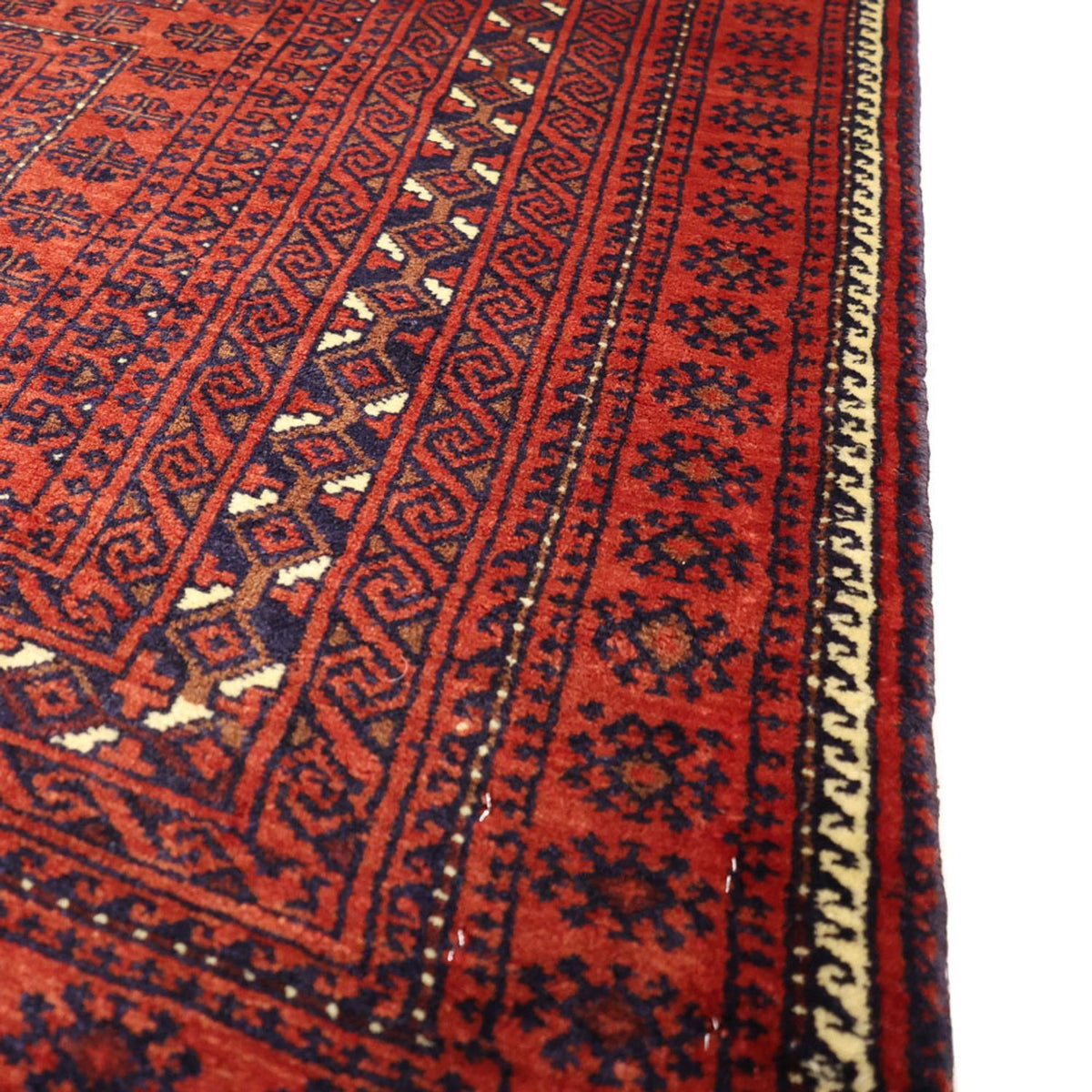 Belutsch Teppich 109x188cm - Orientteppich - dunkelrot