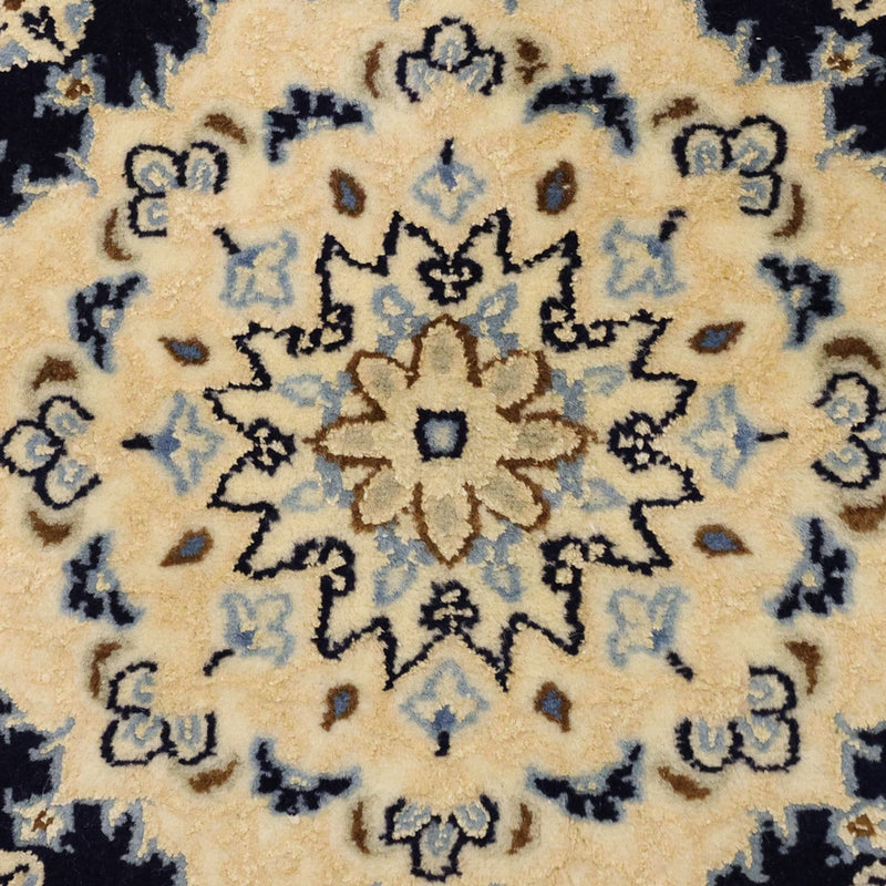 Nain - 9La Teppich 78x114cm - Perserteppich - dunkelblau