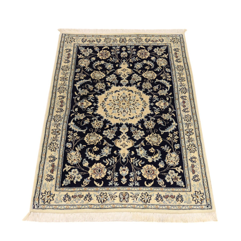 Nain - 9La Teppich 78x114cm - Perserteppich - dunkelblau