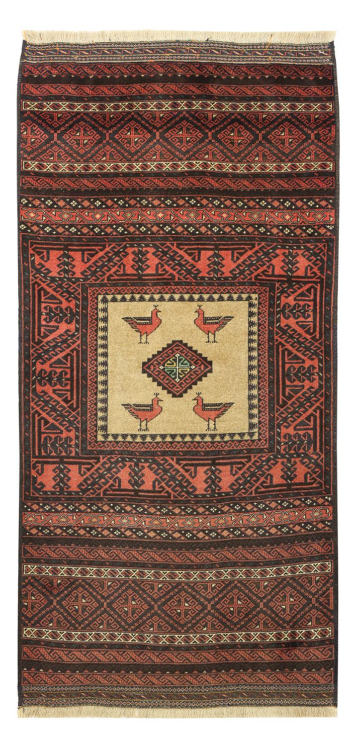 Belutsch Teppich 96x198cm - Orientteppich - mehrfarbig