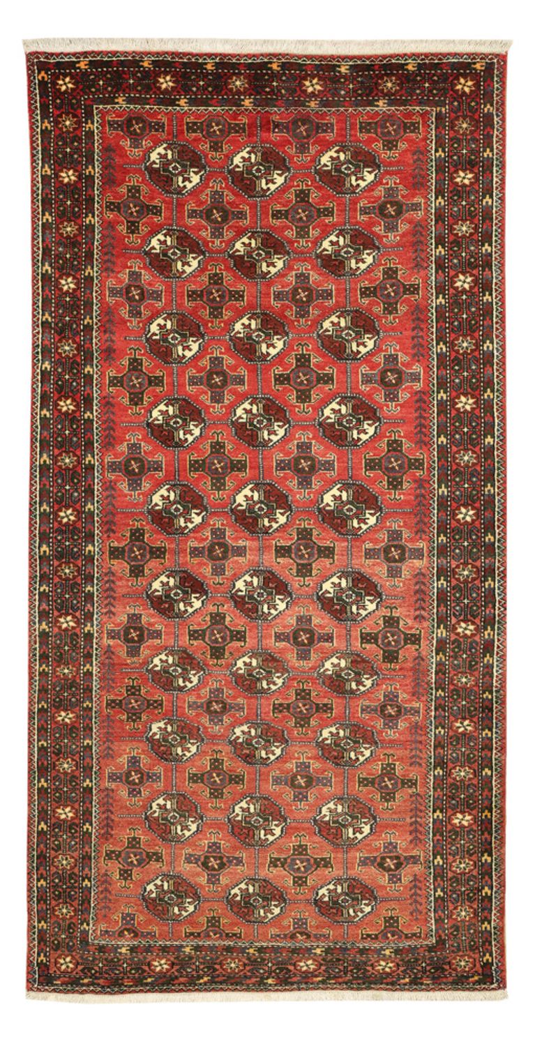 Belutsch Teppich 104x205cm - Orientteppich - rot