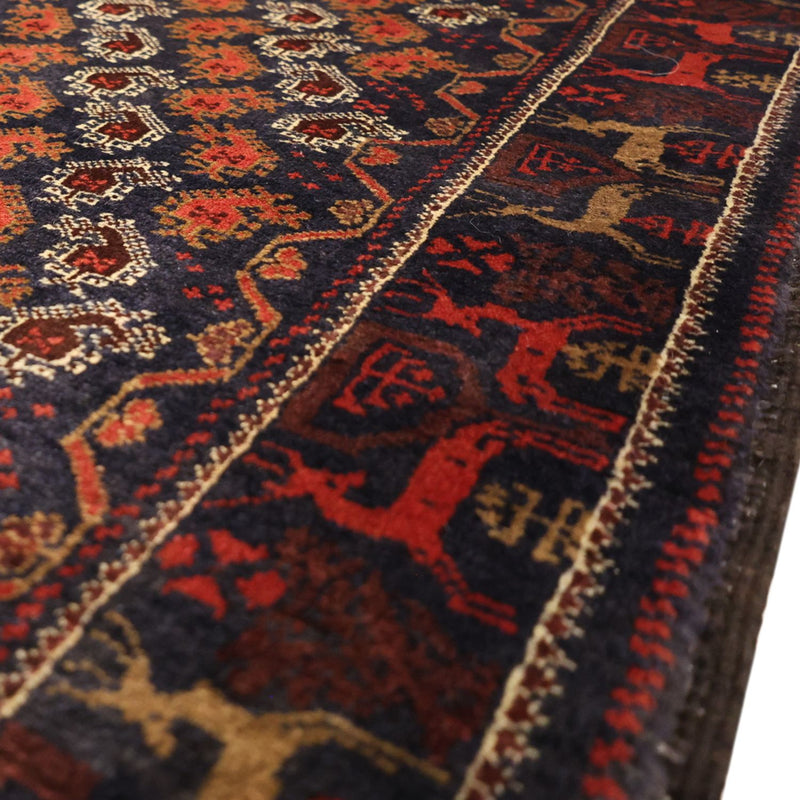 Belutsch Teppich 110x210cm - Orientteppich - mehrfarbig