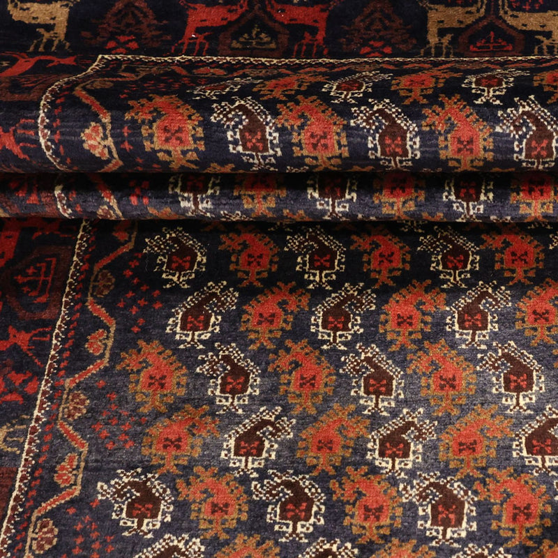 Belutsch Teppich 110x210cm - Orientteppich - mehrfarbig